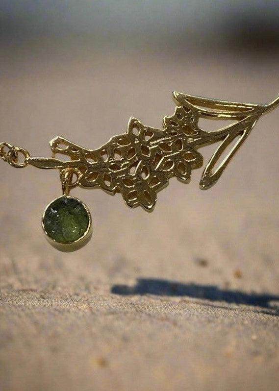 Handmade Two in One Flower Birthstone Necklaces Jewellery Collection - Saras Beads & Jewellery