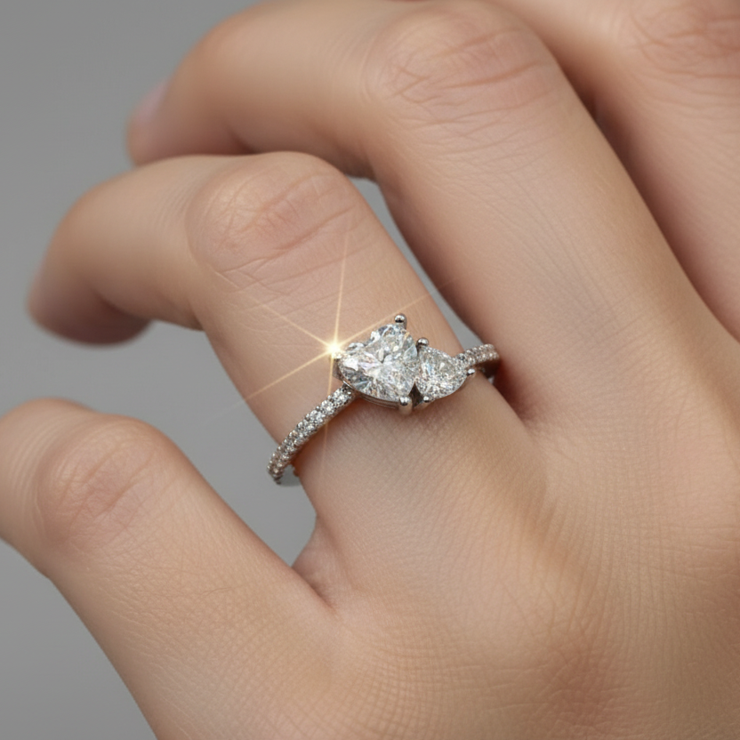 Sterling Silver Heart Ring