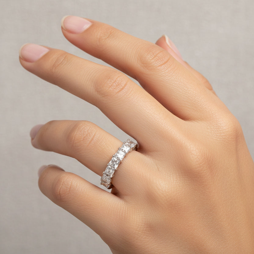 Sterling Silver Zirconia Ring