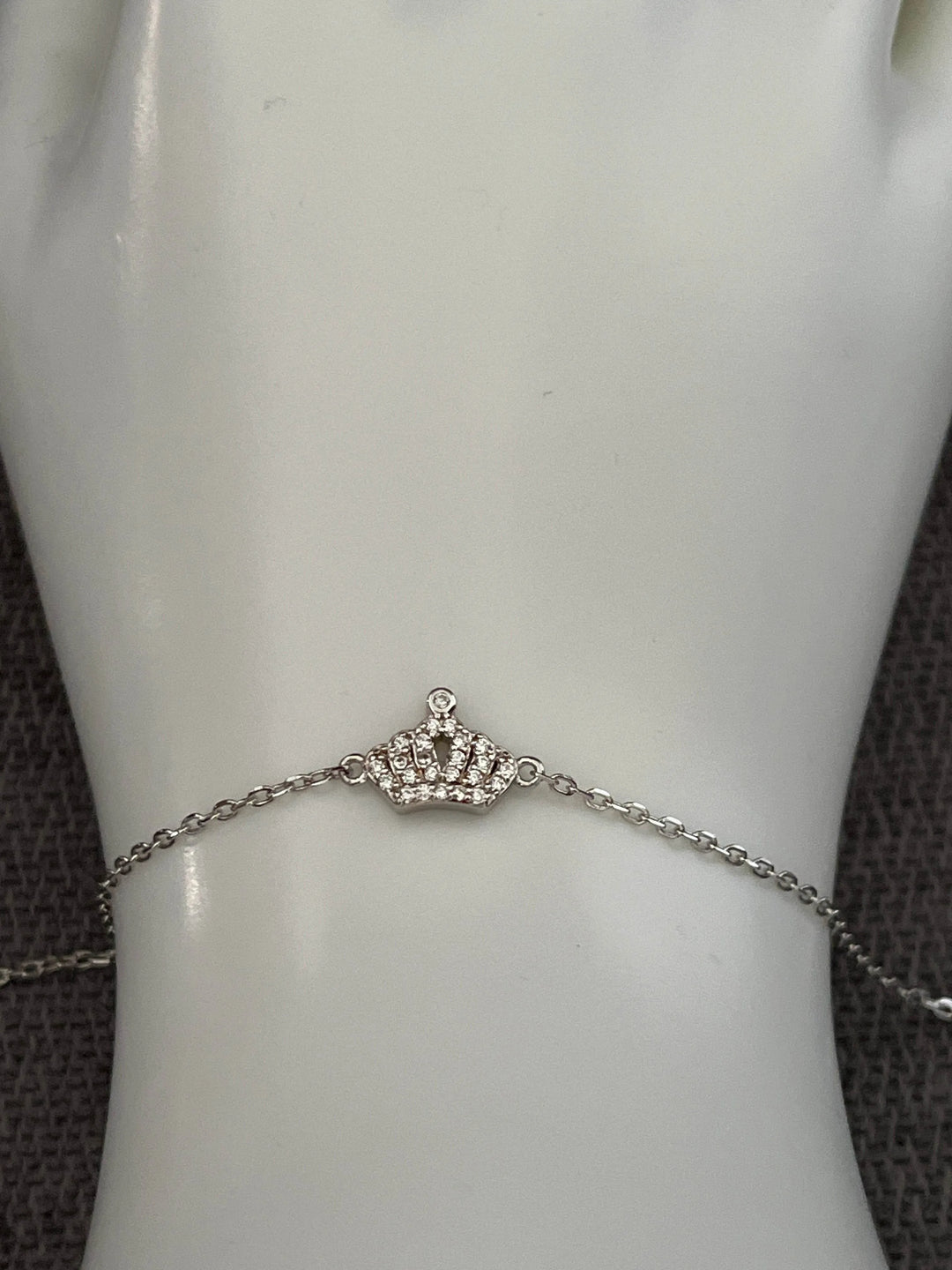Royal Crown Sterling Silver Bracelet