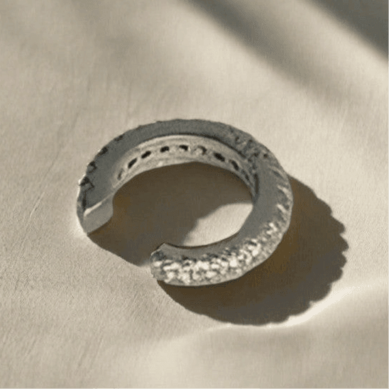 Adjustable Crowning Glory: Sterling Silver Top-of-the-Ear Earrings for Effortless Elegance - Saras Beads & Jewellery