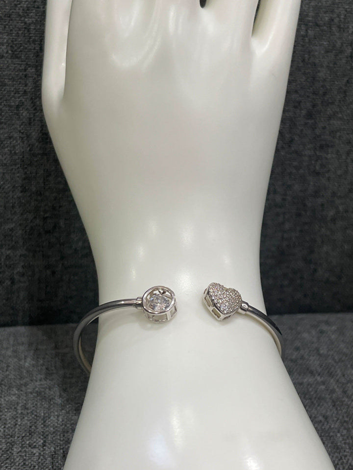 Eternal Spark: The Solitary Love Bangle - Saras Beads & Jewellery