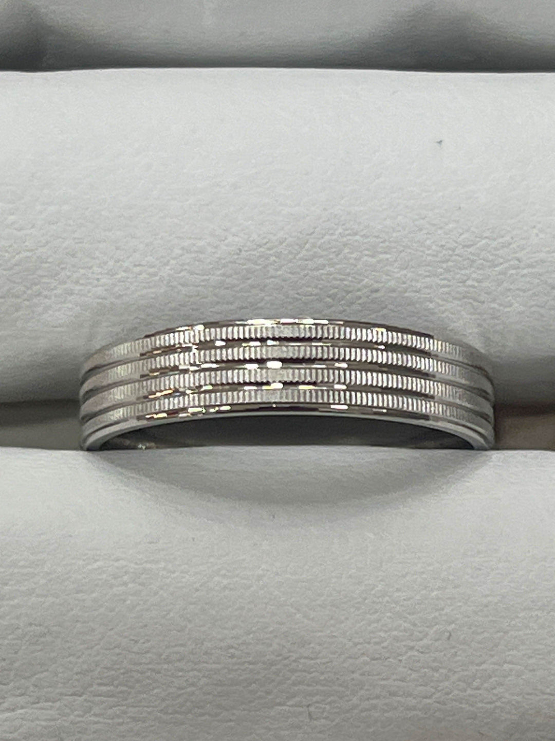 Dynamic Twist Sterling Silver Men's Ring