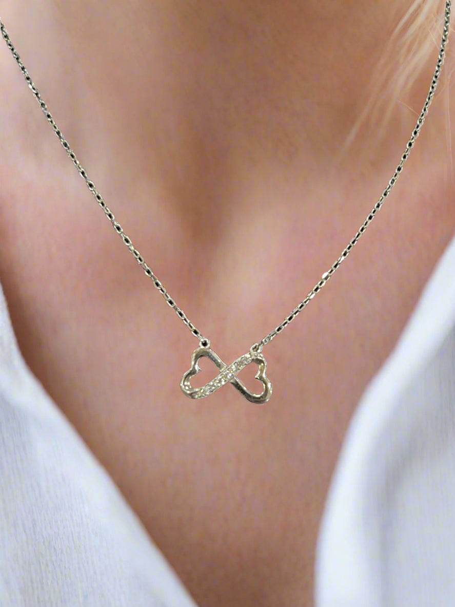 Infinity Sterling Silver Jewellery Set - Saras Beads & Jewellery