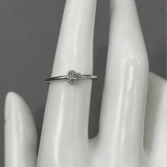 Silver Charm: Sterling Silver Floral Ring