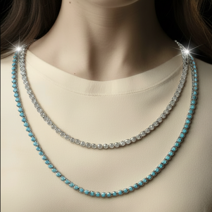 A Dazzling Treasure: Aurora Bloom Necklaces