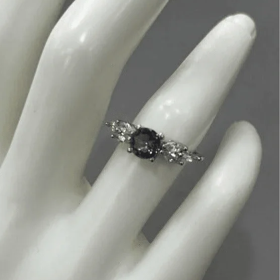 Enchanted Amethyst Garden Zirconia Ring