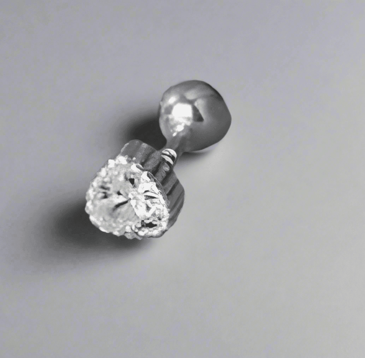 Collection of Colorful Love Sterling Silver Stud Earrings - Saras Beads & Jewellery