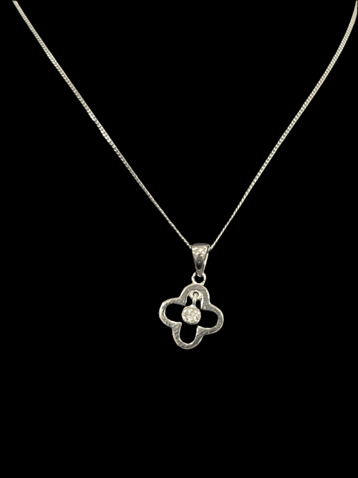 Unique Flower Sterling Silver Jewellery Set - Saras Beads & Jewellery