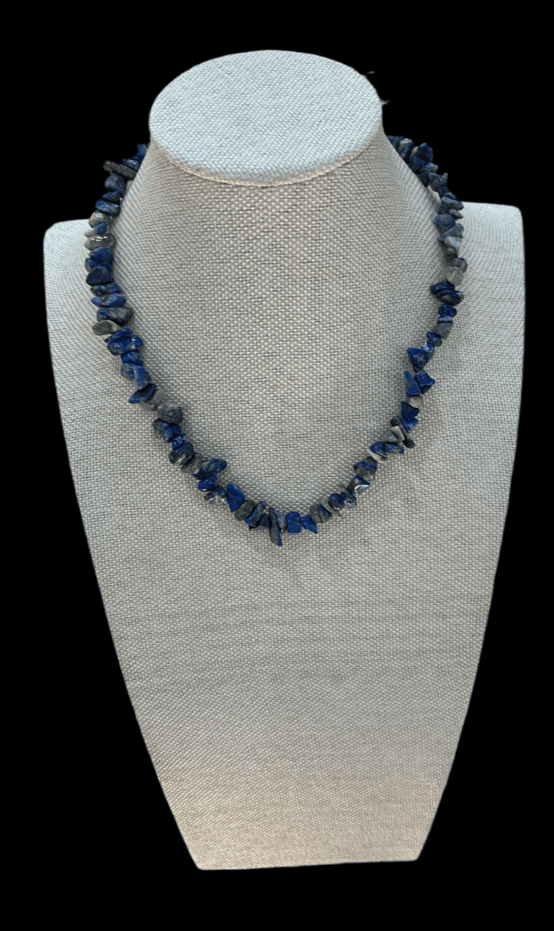Galat Lapis Lazuli Handmade Beaded Necklace: Unique Semi-Precious Jewellery