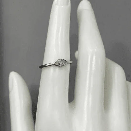 Mystical Vision: Sterling Silver Eye Ring