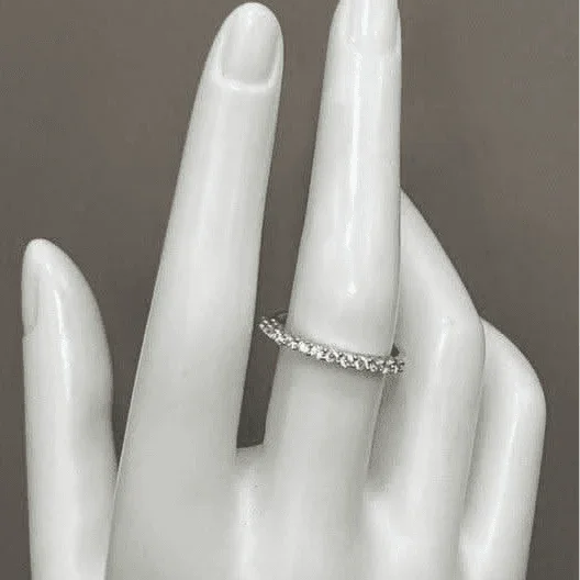 Radiant Sterling Silver Ring