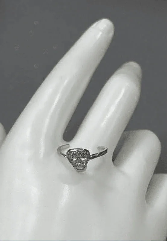 Eternal Bones: Sterling Silver Skeleton Ring - Saras Beads & Jewellery