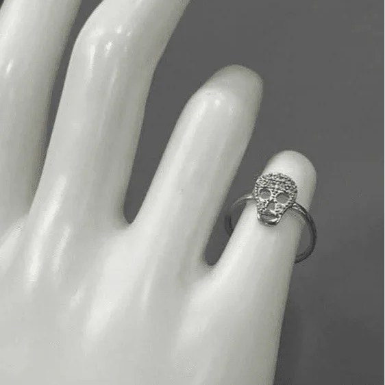 Eternal Bones: Sterling Silver Skeleton Ring