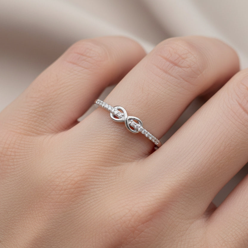 925 Sterling Silver Infinity Ring