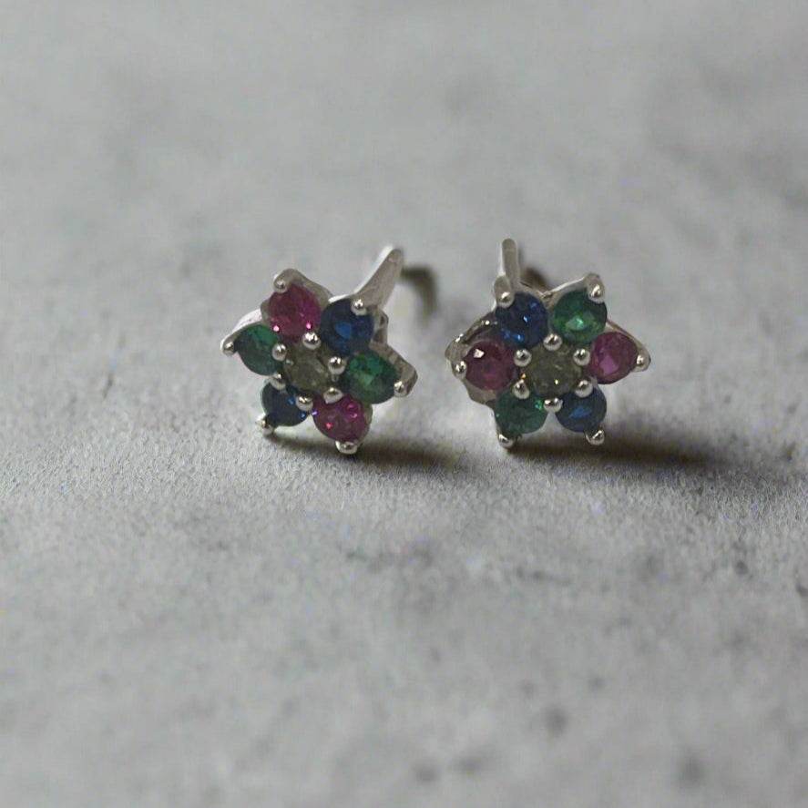 Sterling Silver Stud Earrings | Everyday Elegance | Saras Beads UK
