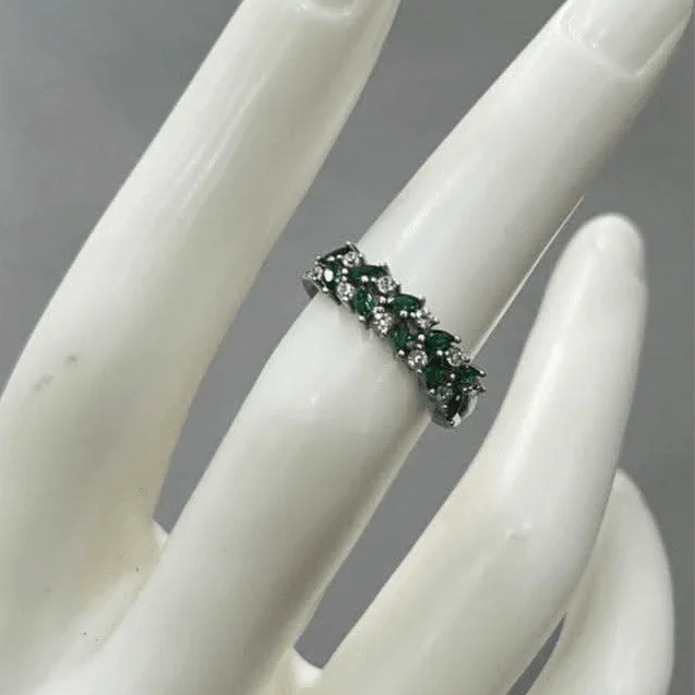 Royal Radiance Ruby & Emerald Ring