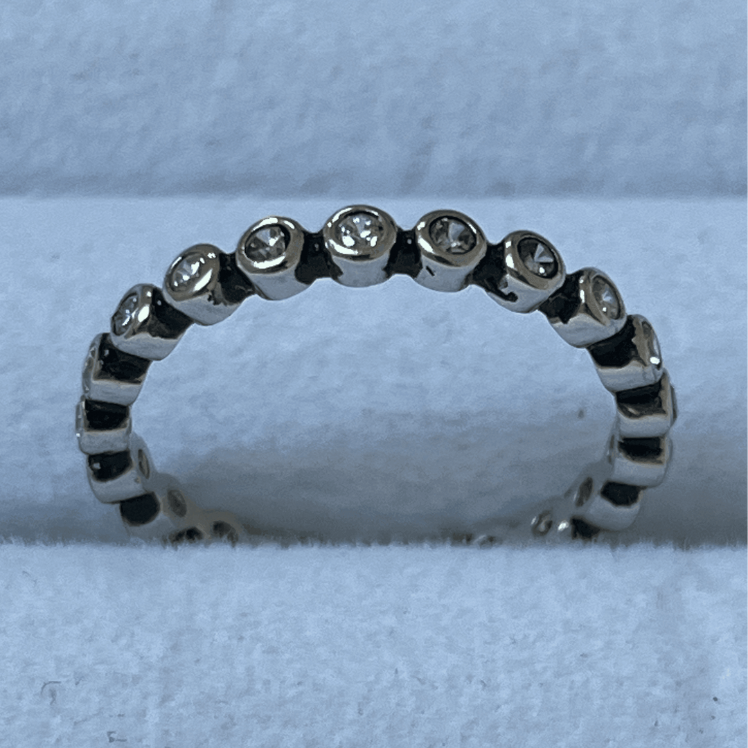 Sterling Silver Gold Plated Ring