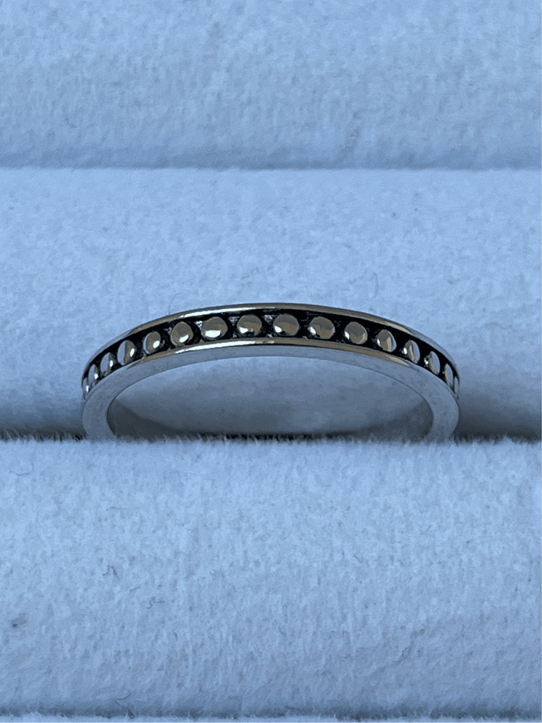 Eternal Gleam: Sterling Silver Ring