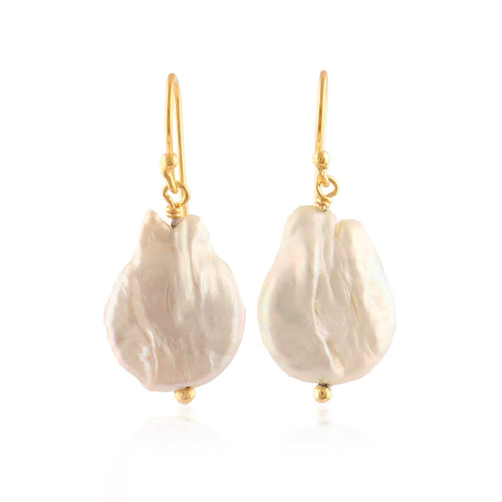 Pearl Earrings: Add Classic Elegance with Fresh Water Pearl Earrings - Saras Beads & Jewellery