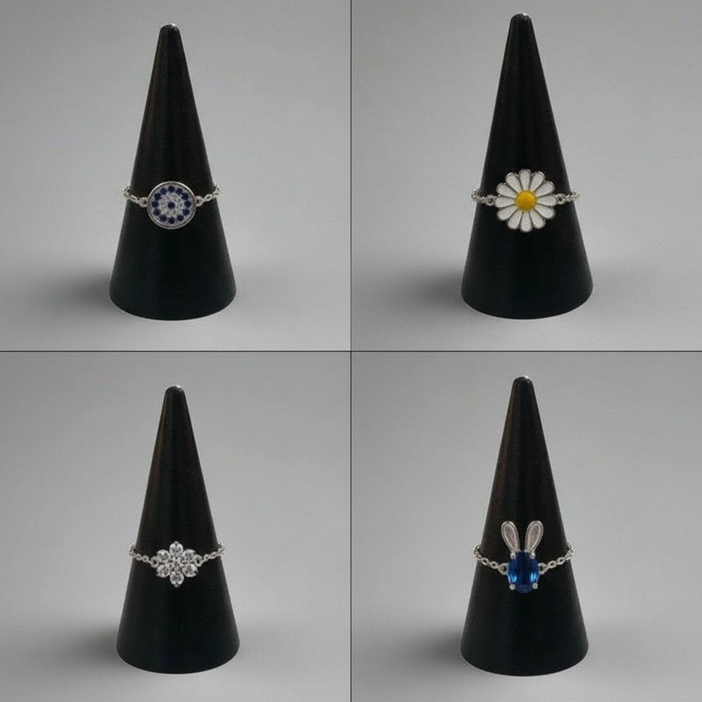 Adjustable Sterling Silver Ring