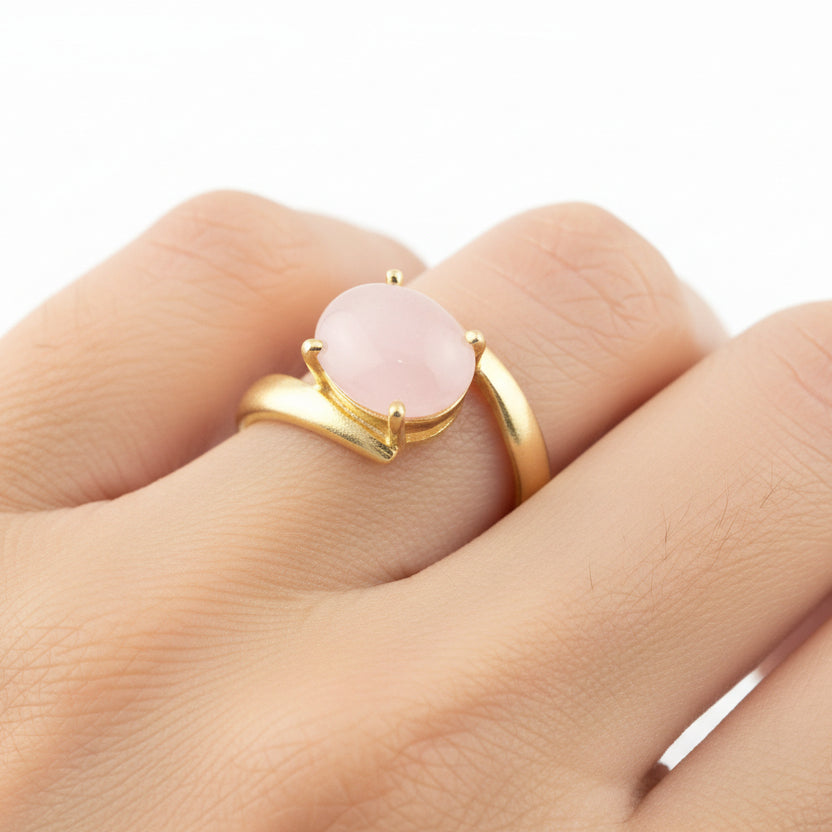 Pink Chalcedony Ring: A Perfect Accessory for Any Occasion