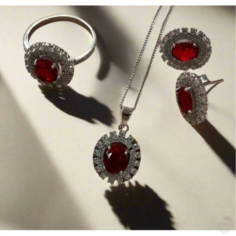 Ruby Shimmer Ensemble Set