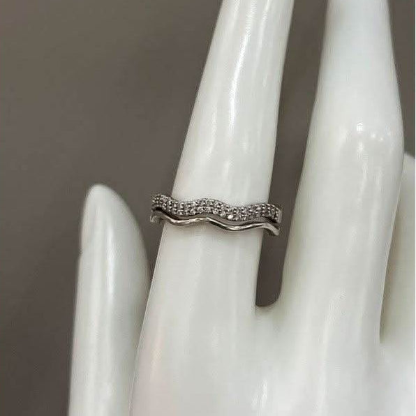 Sterling Silver Cubic Zirconia Ring