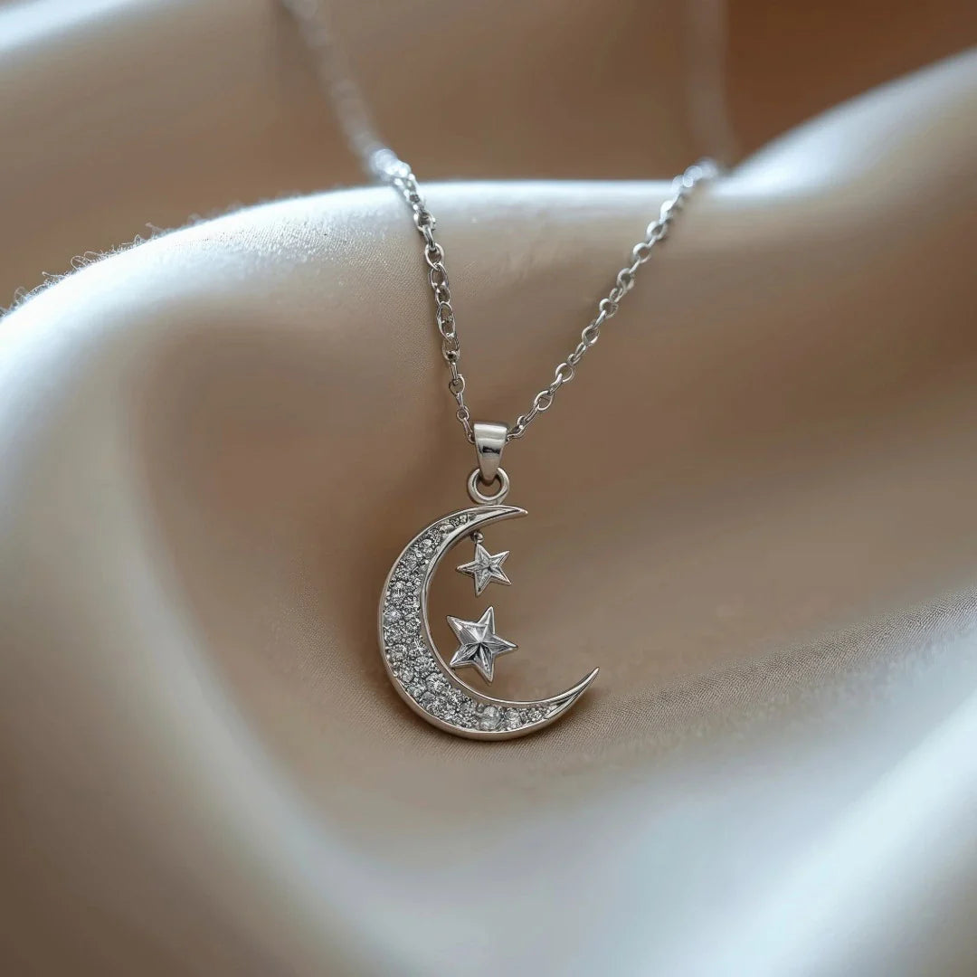 10 Stunning Crescent Moon and Star Necklace Designs You’ll Love