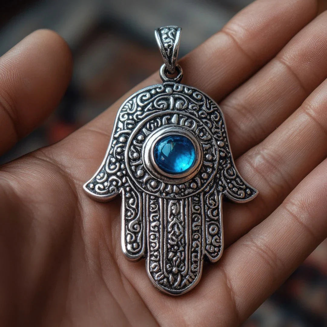 The silver Hamsa pendant is more than just a beautiful piece of jewellery
