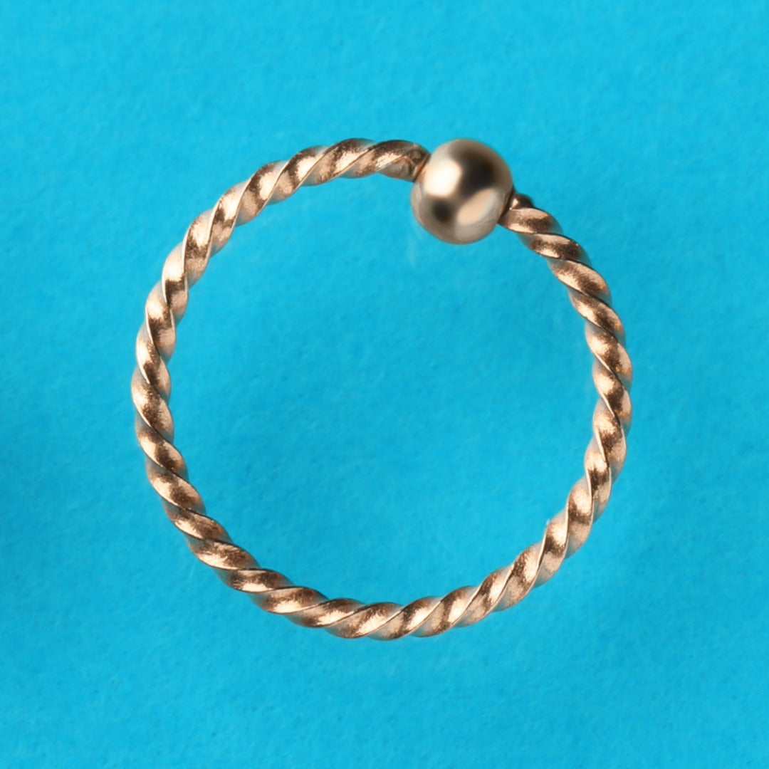 Nose Ring with Bead: Stylish and Unique Body Jewelry