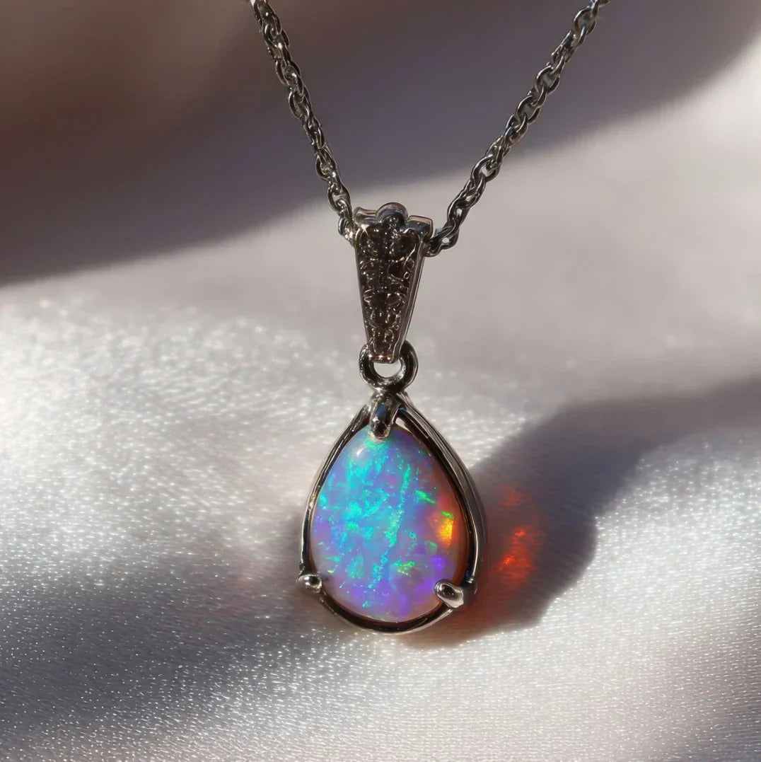 Best Birthstone October Necklace Options – Opal and Tourmaline Collection