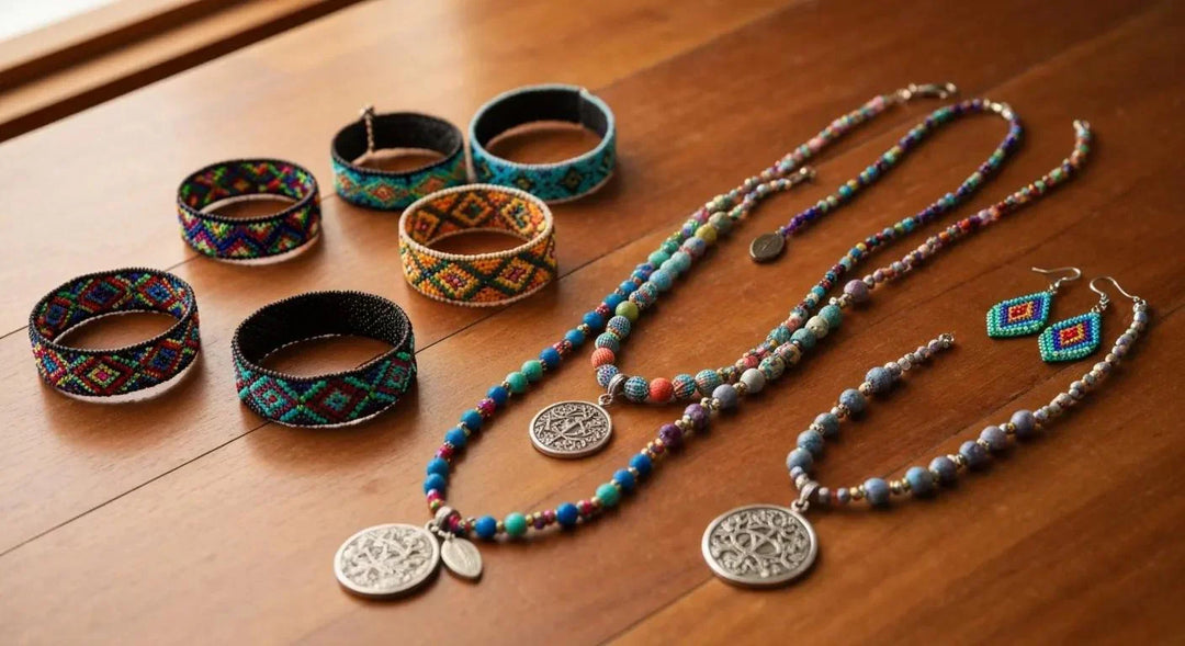 Beaded Handmade Jewelry: Complete Guide to Types, Materials, Techniques and Styling - Saras Beads & Jewellery