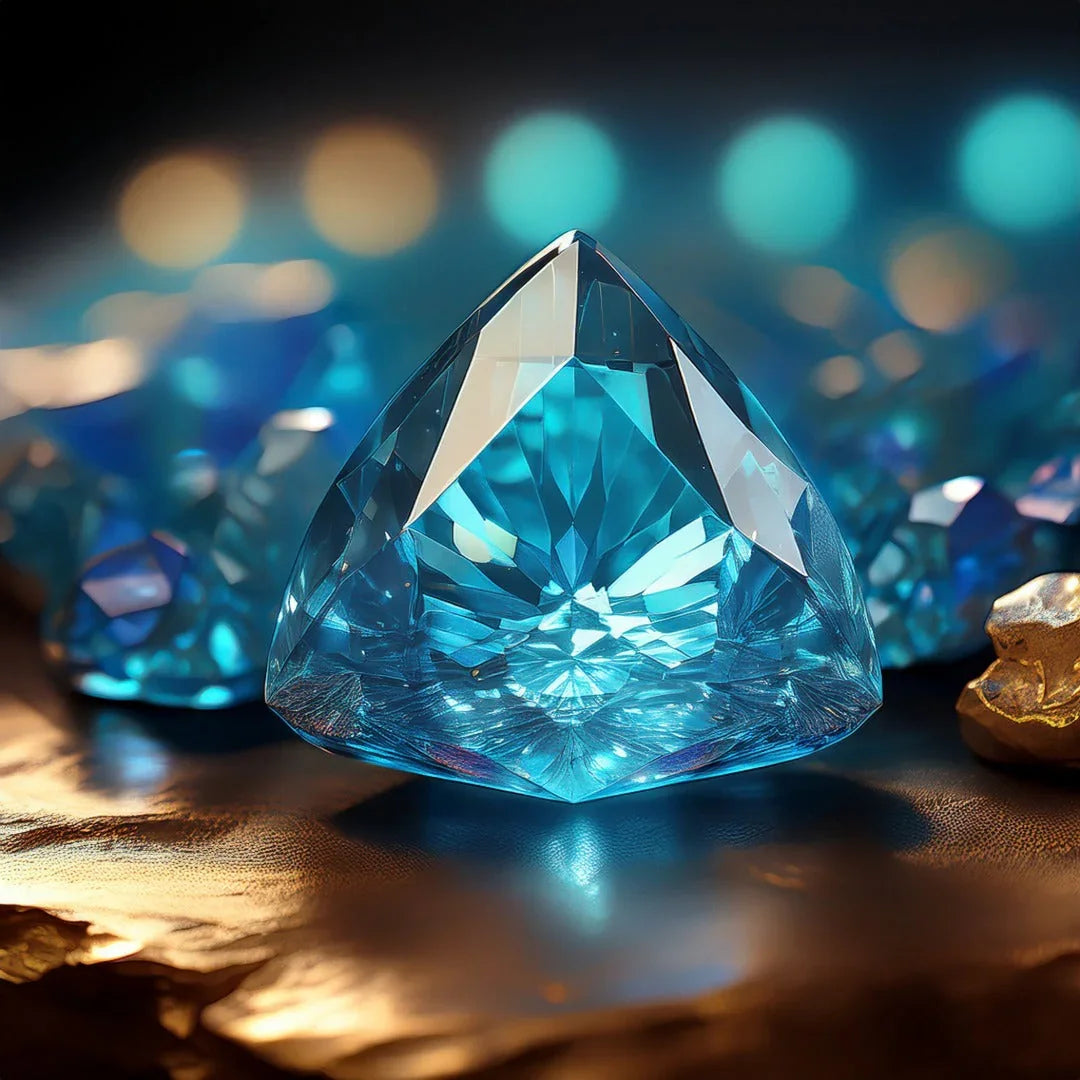 Discover the Radiant Birthstone of December: Your Guide to Blue Topaz, Tanzanite, and Turquoise - Saras Beads & Jewellery