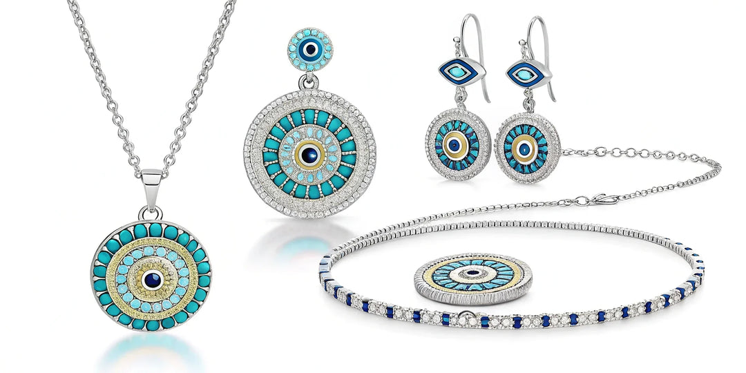 Top-Notch Evil Eye Jewelry – Necklaces, Bracelets & Earrings USA - Saras Beads & Jewellery
