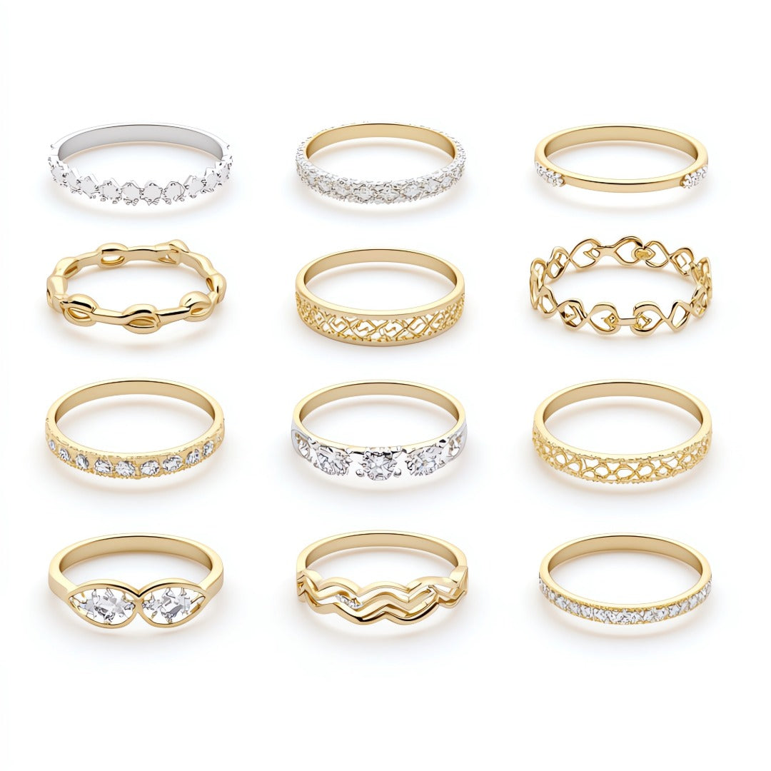 Silver Ring Ladies Collection Your Complete Guide to Sterling Silver Rings. Saras Beads UK