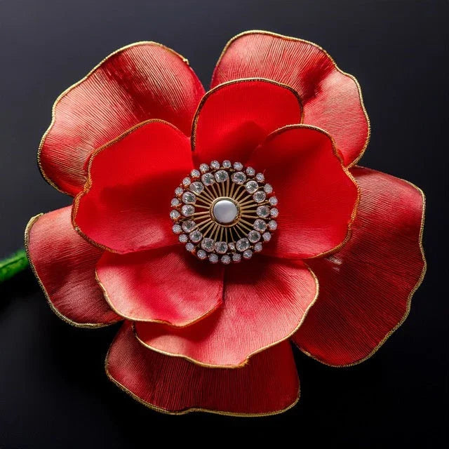 The Poppy: A Symbol of Remembrance Blooms in Elegant Jewellery - Saras Beads & Jewellery