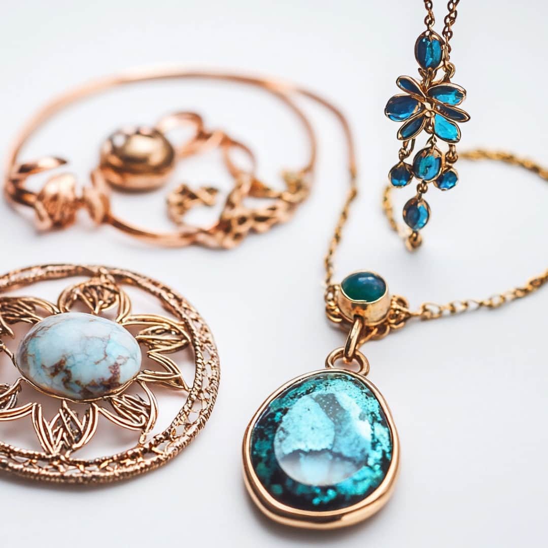 Turquoise with Gold Jewelry: Timeless Elegance and Style