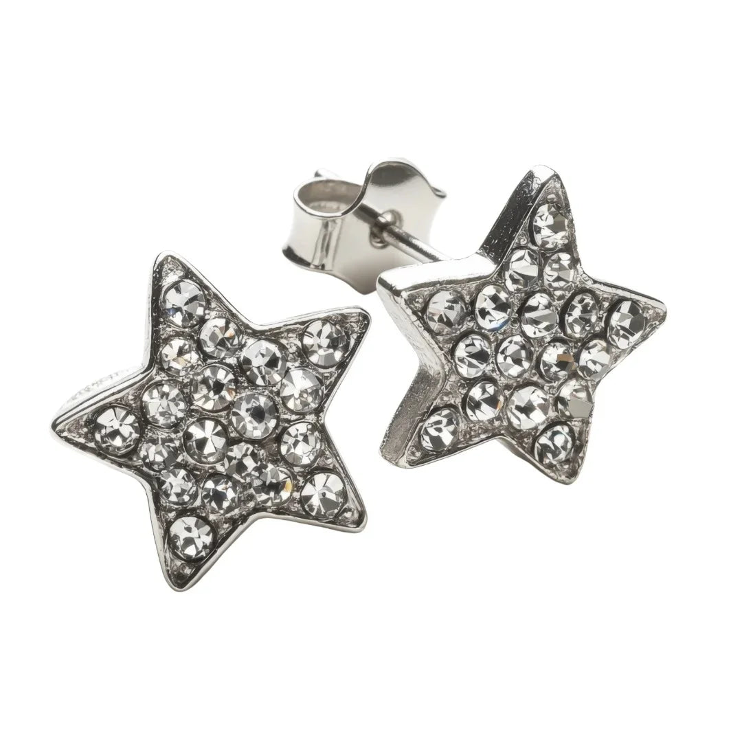  Sterling silver earrings, crafted from high-quality sterling silver, offer both durability and a beautiful shine that can complement any style. 