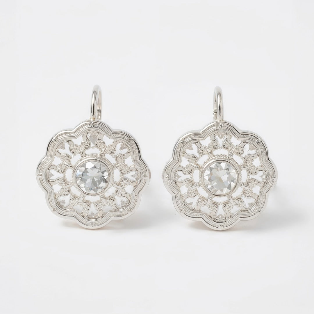 Women's Silver Earrings. Saras Beads UK