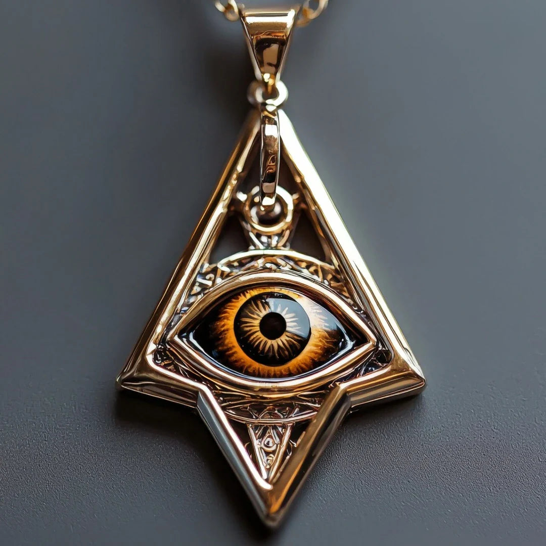 Stylish All Seeing Eye Necklace: A Symbol of Protection and Insight