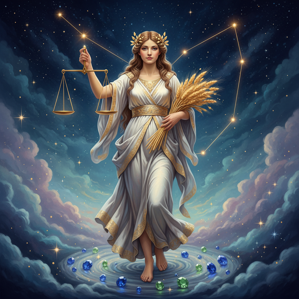 Astraea: The Virgo Greek Goddess of Justice and the Golden Age