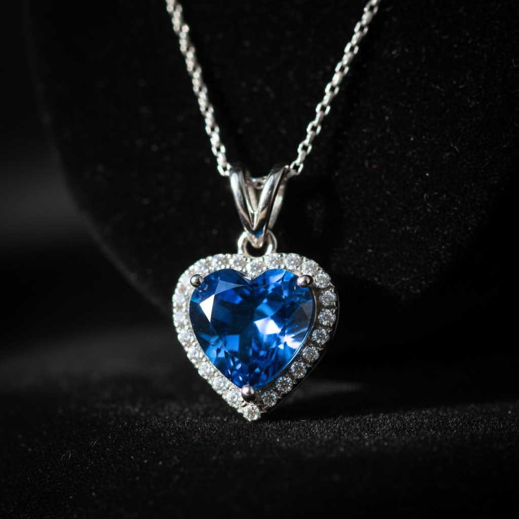 Blue Heart Necklace Silver: Buying Guide and Purchase Details