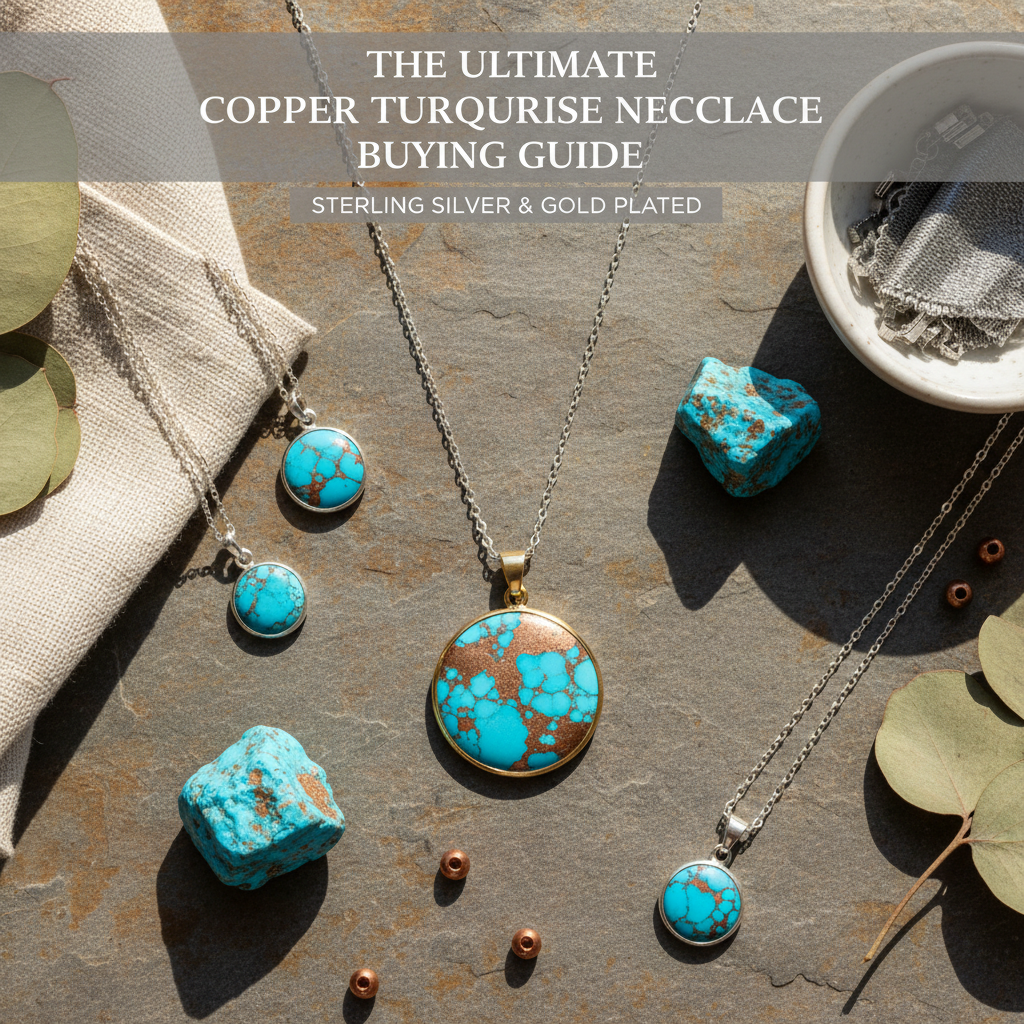 Copper and Turquoise Necklace: Sterling Silver Buying Guide