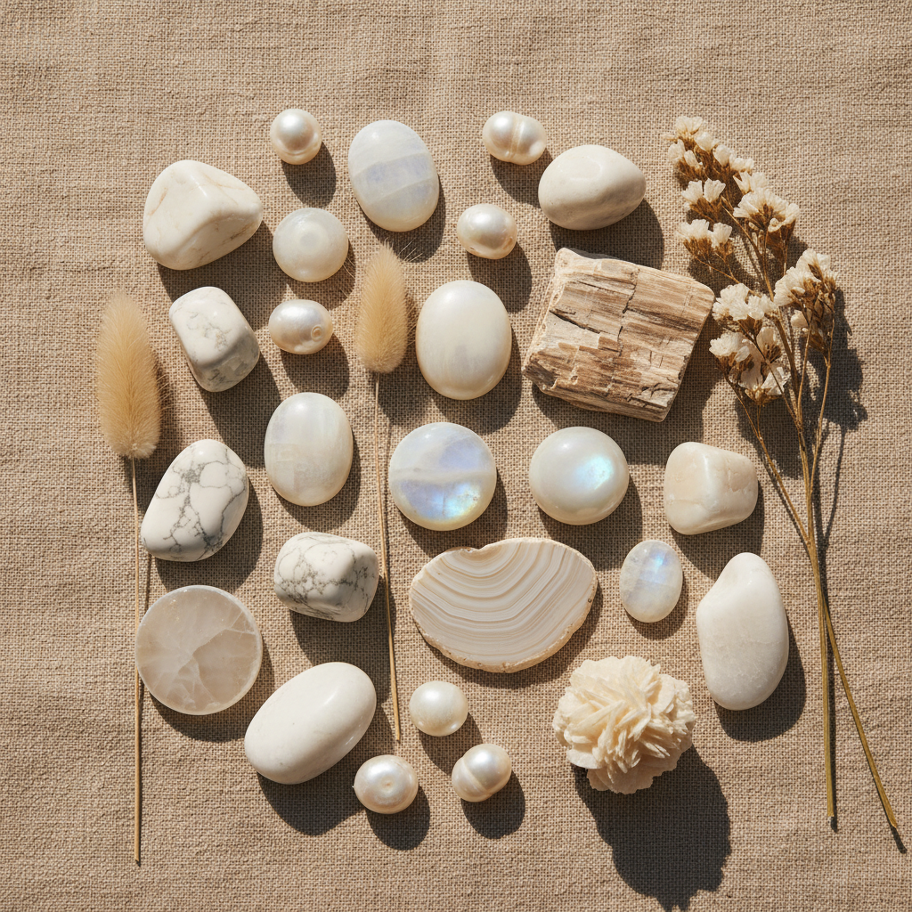 The Beauty and Benefits of Cream Colored Gemstones: A Complete Guide