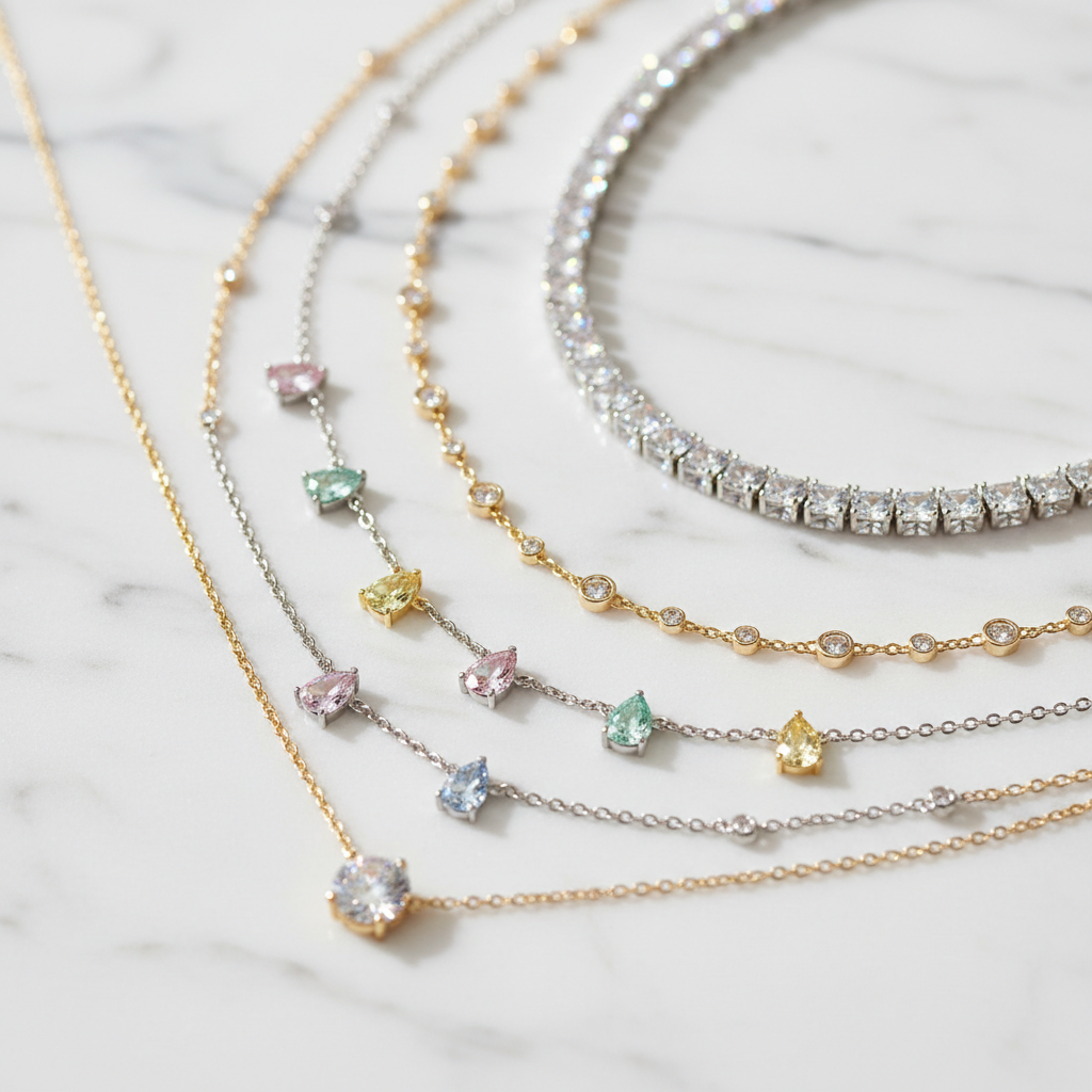 Necklace with Cubic Zirconia: Complete Guide to Style, Quality, and Care