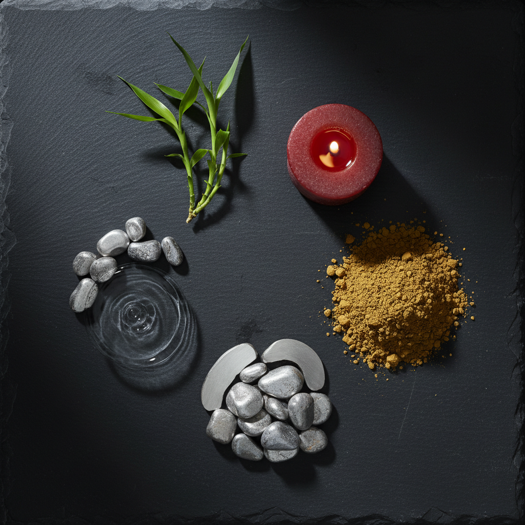 The Five Elements (Wuxing): Wood, Fire, Earth, Metal, Water