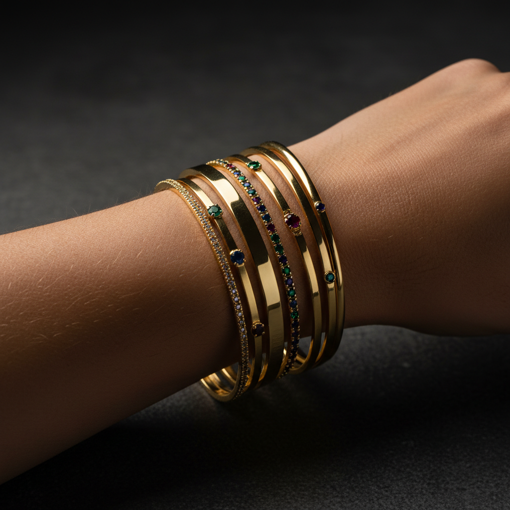 Gold Plated Bangles in the UK: Buying, Styling and Care Guide