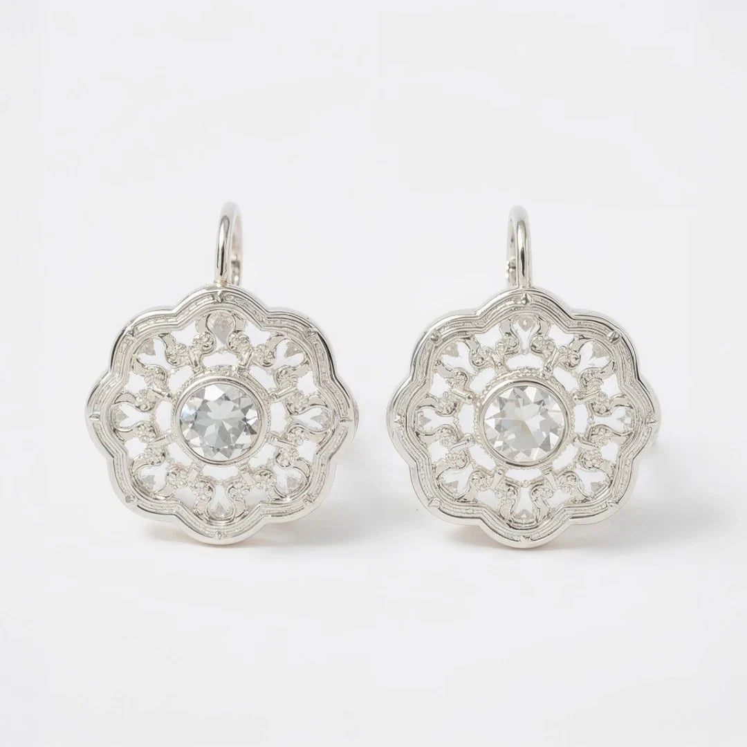 Sterling silver handmade earrings are a captivating addition to any jewellery collection, celebrated for their unique beauty and artisanal charm. I