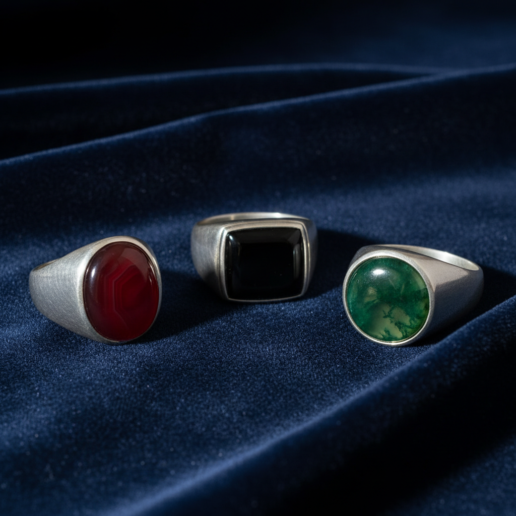 Mens Agate Ring: Unique Styles & Meanings